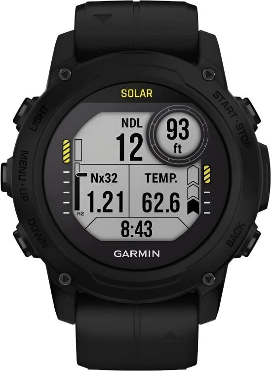 Смарт-часы Garmin Descent G1 Solar - 45 mm, Черный