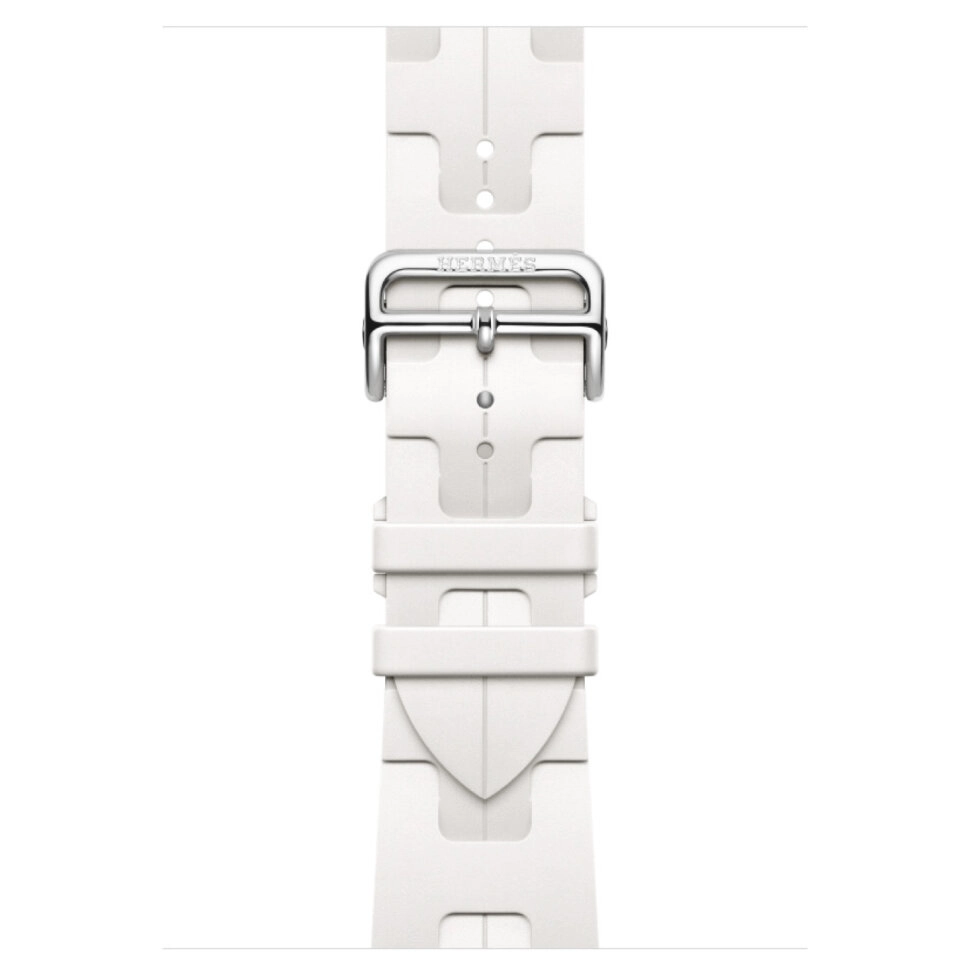 Смарт-часы Apple Watch S10 Hermes - 46 mm браслет Kilim Single Tour (Blanc | белый)