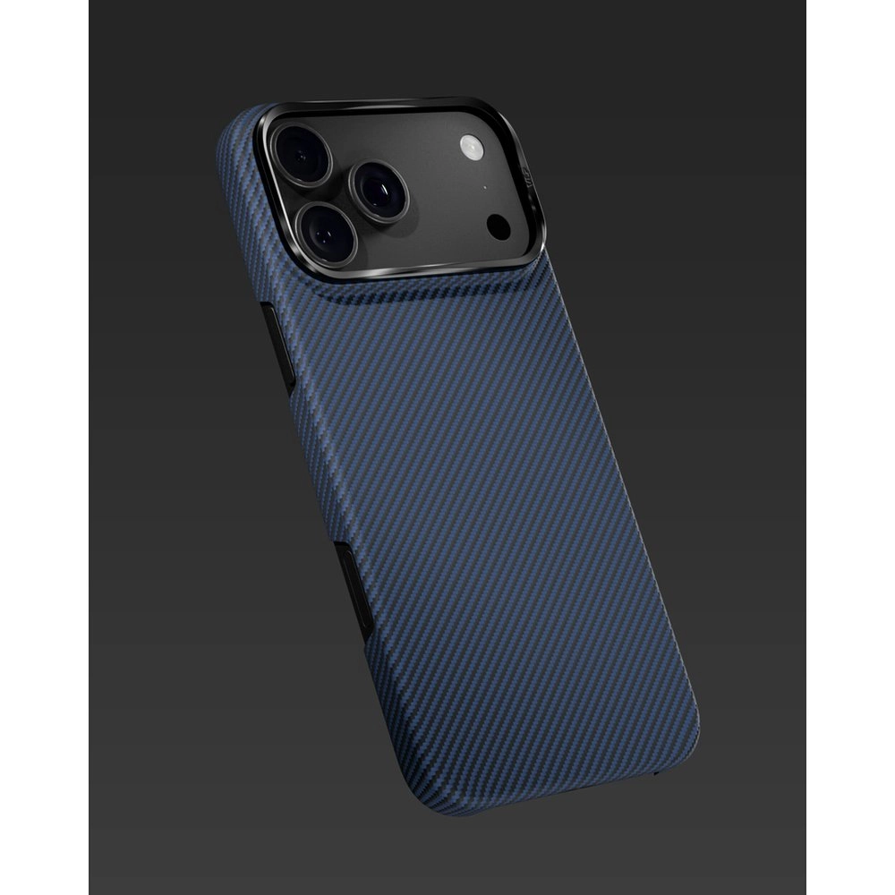 Чехол VLP Kevlar Case для iPhone 18 Pro, синий