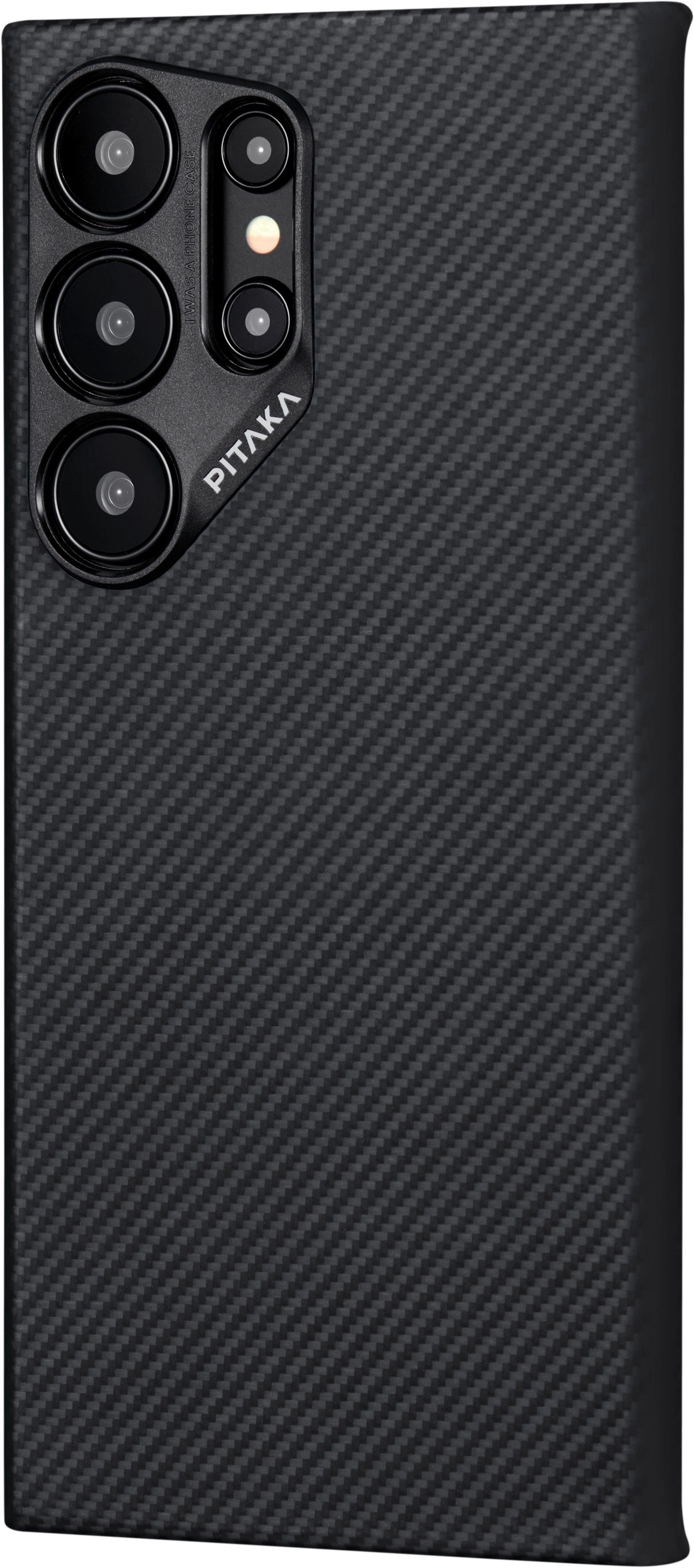 Чехол Pitaka MagEZ Case 4 для Samsung S24 Ultra, черный-серый