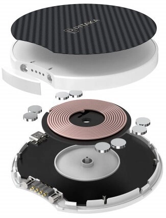 Беспроводная зарядка Pitaka Qi Pad Eclipse