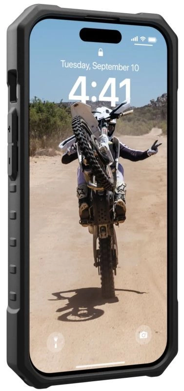 Чехол с поддержкой MAGSAFE Uag Pathfinder для iPhone 15 Pro, цвет  Прозрачный