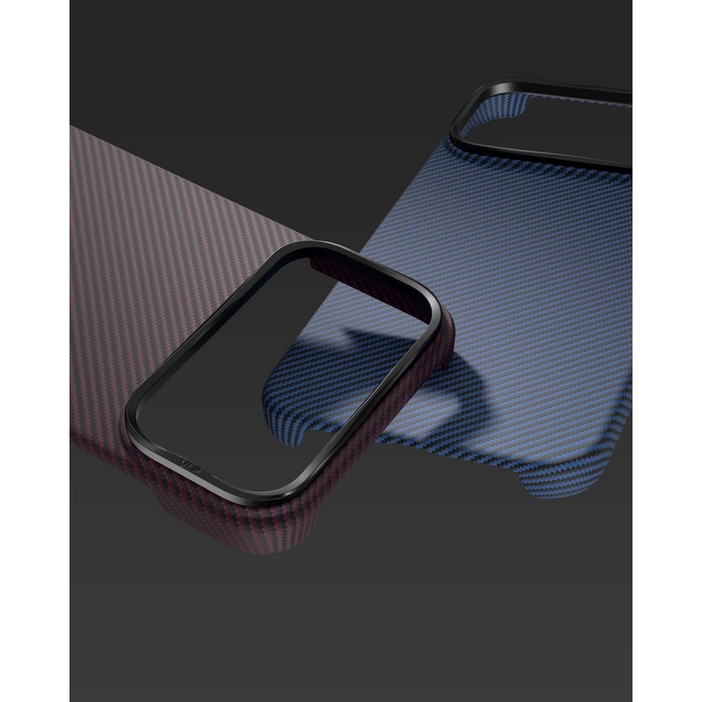 Чехол VLP Kevlar Case для iPhone 18 Pro, Темная Вишня