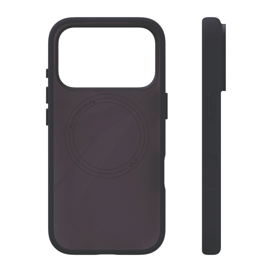 Силиконовый чехол MagSafe VLP Aster Pro Case для iPhone 17 Pro, Темно-синий
