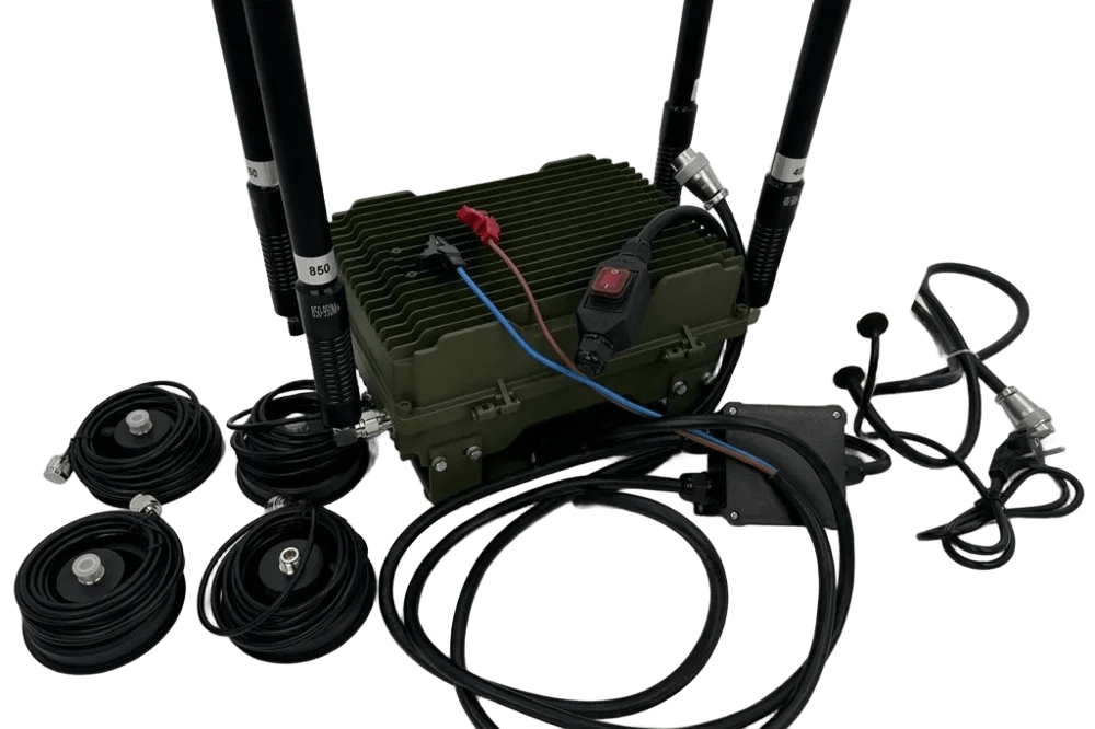 Герань - 4 v2 блокиратор дронов FPV, 200 Вт