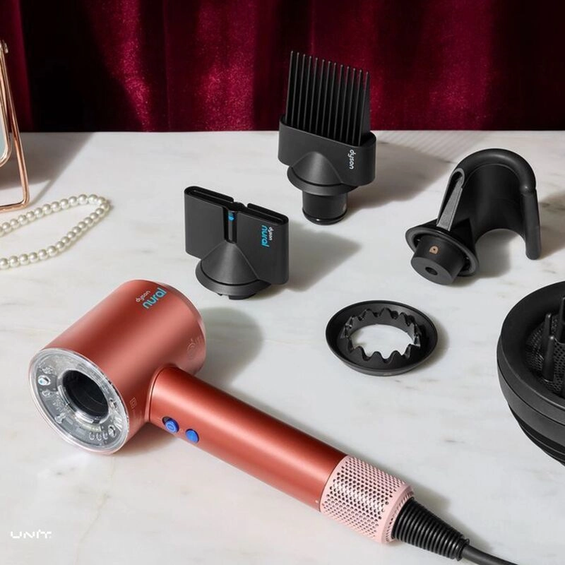 Фен Dyson Supersonic Nural HD16 (Strawberry Bronze), с кейсом