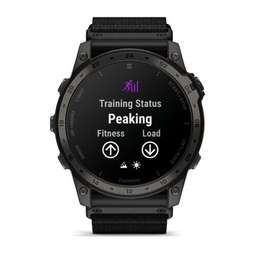Смарт-часы Garmin Tactix 7 Amoled Edition - 51 mm, черный с черным нейлоновым ремешком