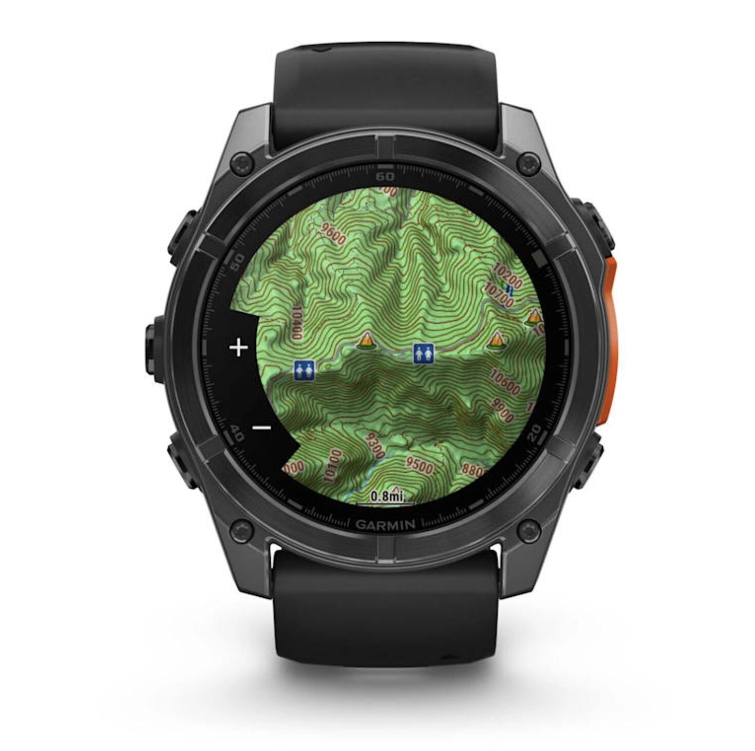 Смарт-часы Garmin Fenix 8 51mm Amoled (010-02905-00) Slate Gray with Black Silicone Band