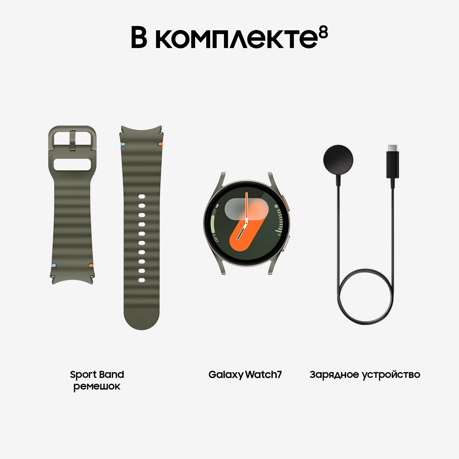 Смарт-часы Samsung Galaxy Watch7 LTE - 40 mm (SM-L305) Green (Зеленый)