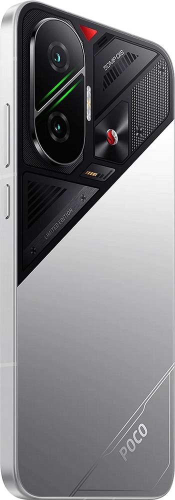 Смартфон Xiaomi Poco F7 | 12/256 ГБ (Серебристый | Silver)