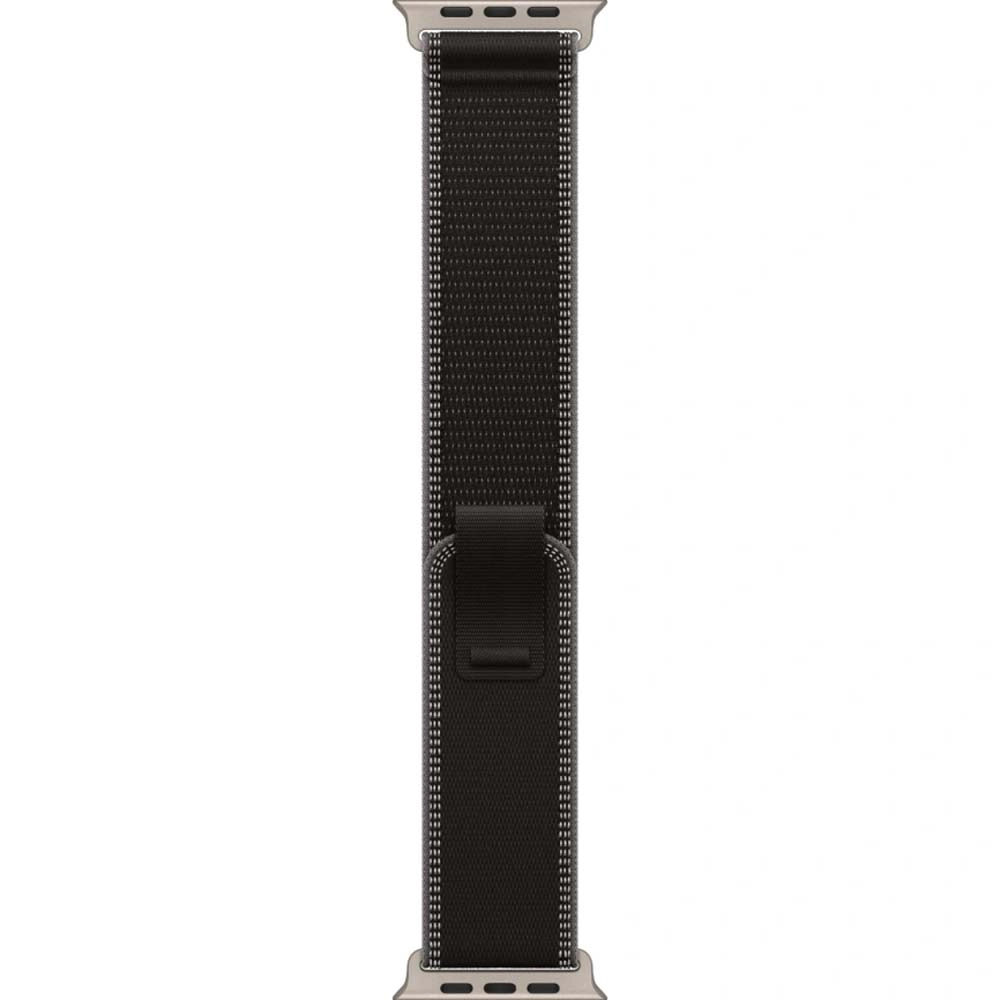 Смарт-часы Apple Watch Ultra 3 - 49 mm Natural Titanium case | ремешок Trail Loop | Black/Charcoal, S/M
