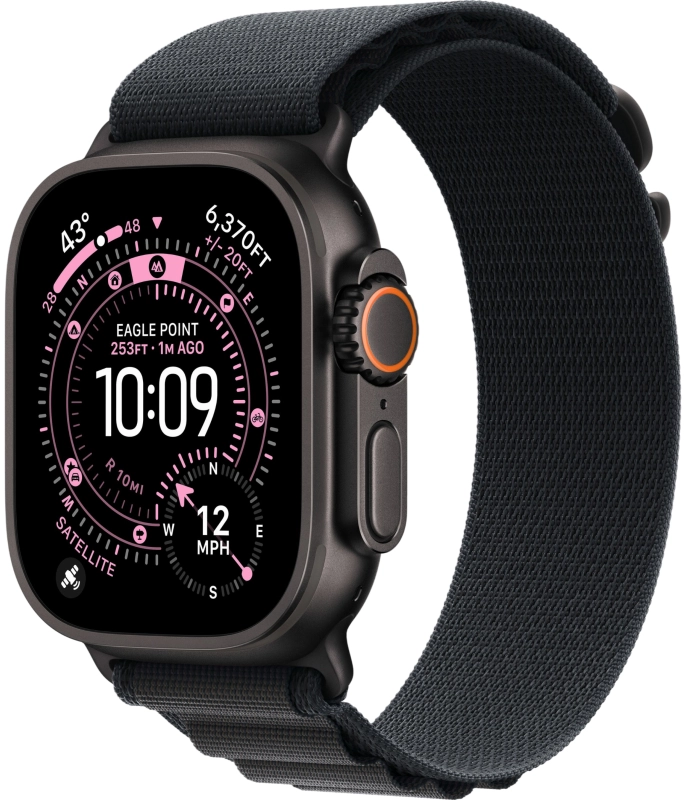 Смарт-часы Apple Watch Ultra 3 - 49 mm Black Titanium Alpine Loop | Black M