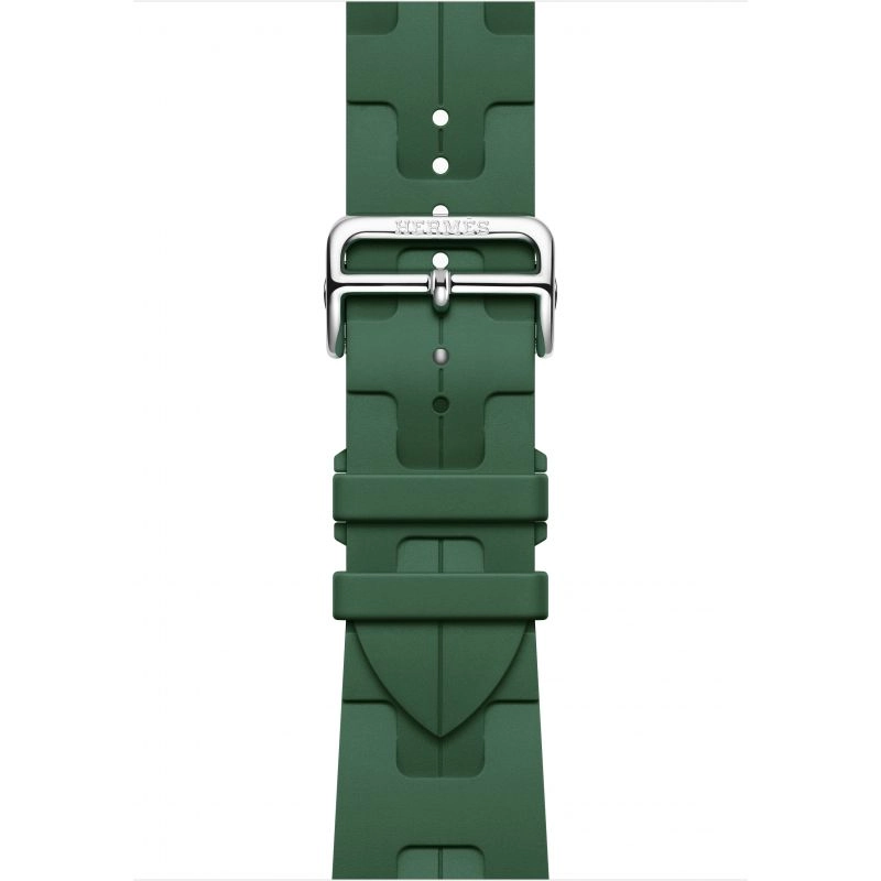 Смарт-часы Apple Watch S10 Hermes - 46 mm браслет Kilim Single Tour (Vert Moyen | зеленый)