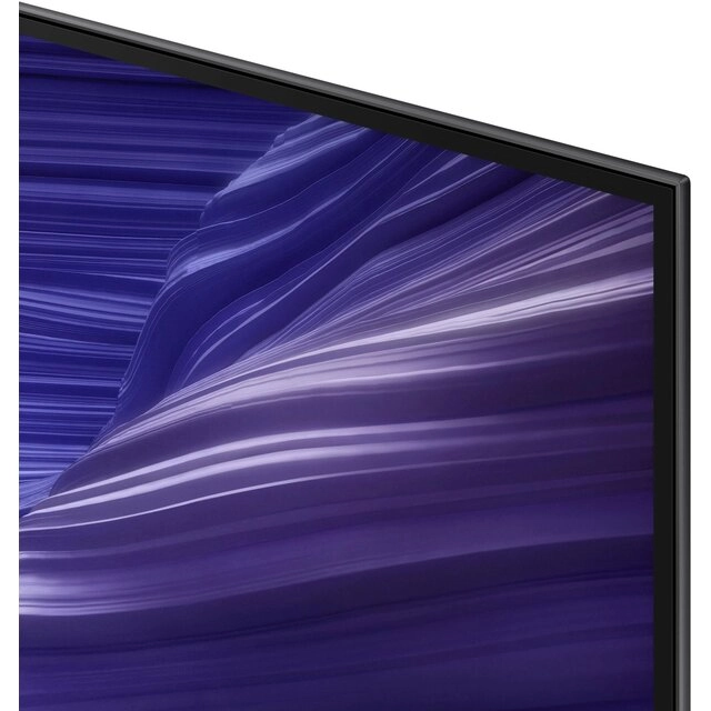 Телевизор Samsung QE65S90FAEXRU 65" черный графит