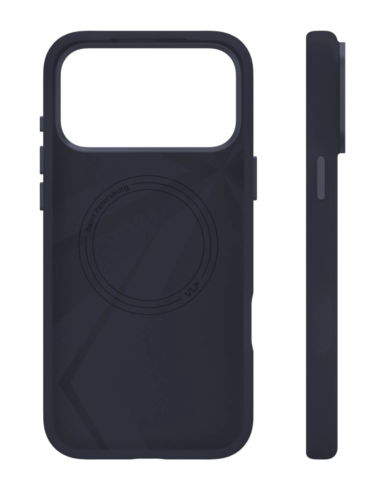 Чехол защитный VLP Aster Pro Case MagSafe для iPhone 17 Pro Max, Темно-синий