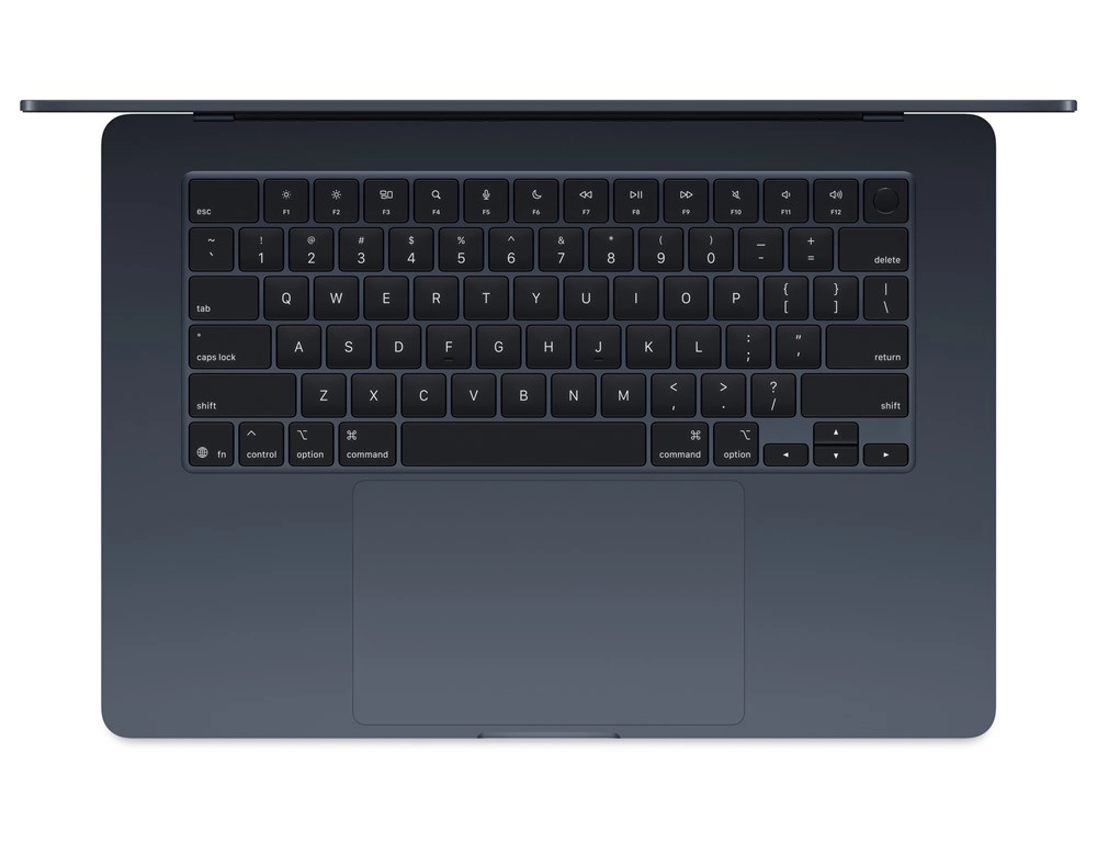Ноутбук MacBook Air 15" M4 (2025) 10C CPU/10C GPU, 32 ГБ RAM, 2 ТБ SSD, Midnight Black (Z1H2000YB)
