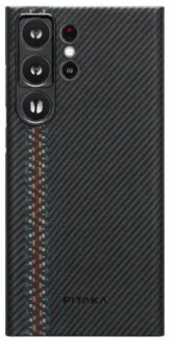Чехол PITAKA Fusion Weaving MagEZ Case 3 для Samsung S23 Ultra, принт рапсодия (Rhapsody)