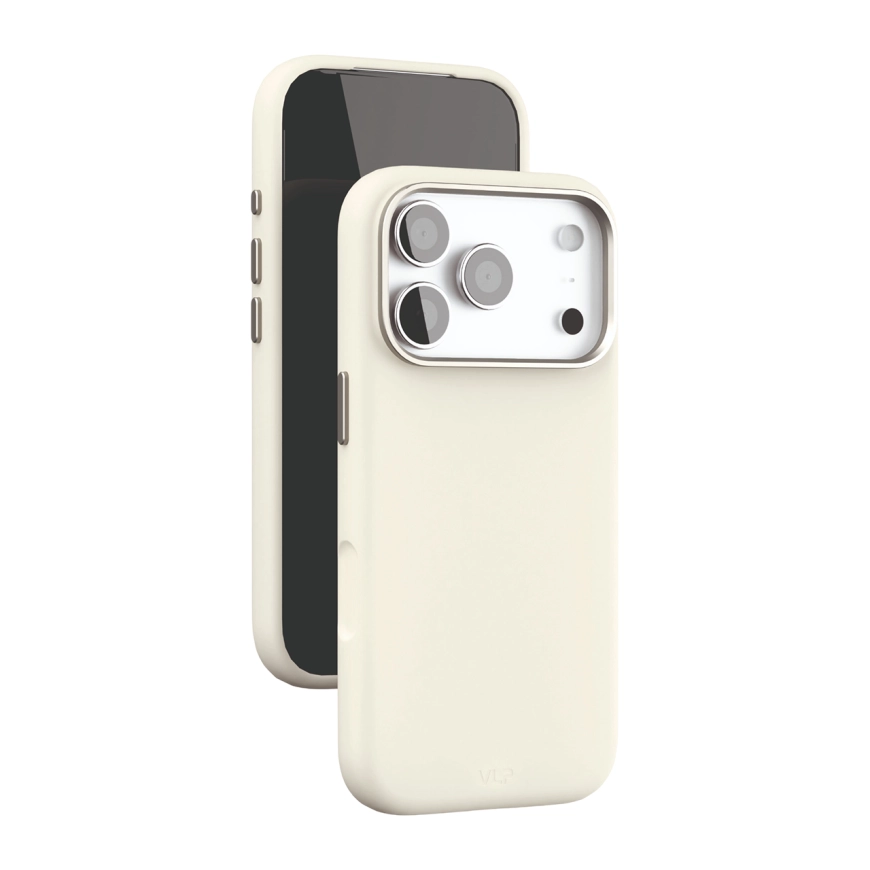 Силиконовый чехол MagSafe VLP Aster Pro Case для iPhone 17 Pro, Белый