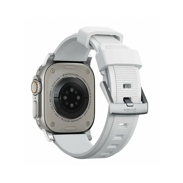 Ремешок Nomad Rugged Strap для Apple Watch 49/45/44/42 мм (NM01572585) white