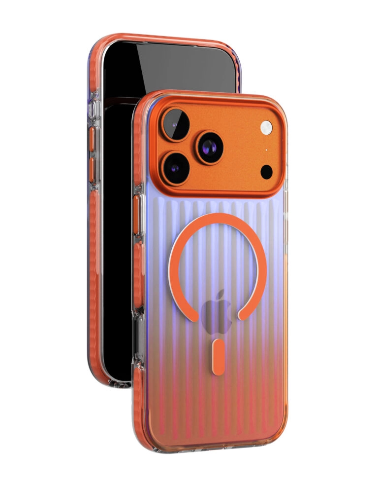 Чехол VLP Pulse Case с MagSafe для iPhone 17 Pro Max, Оранжевый