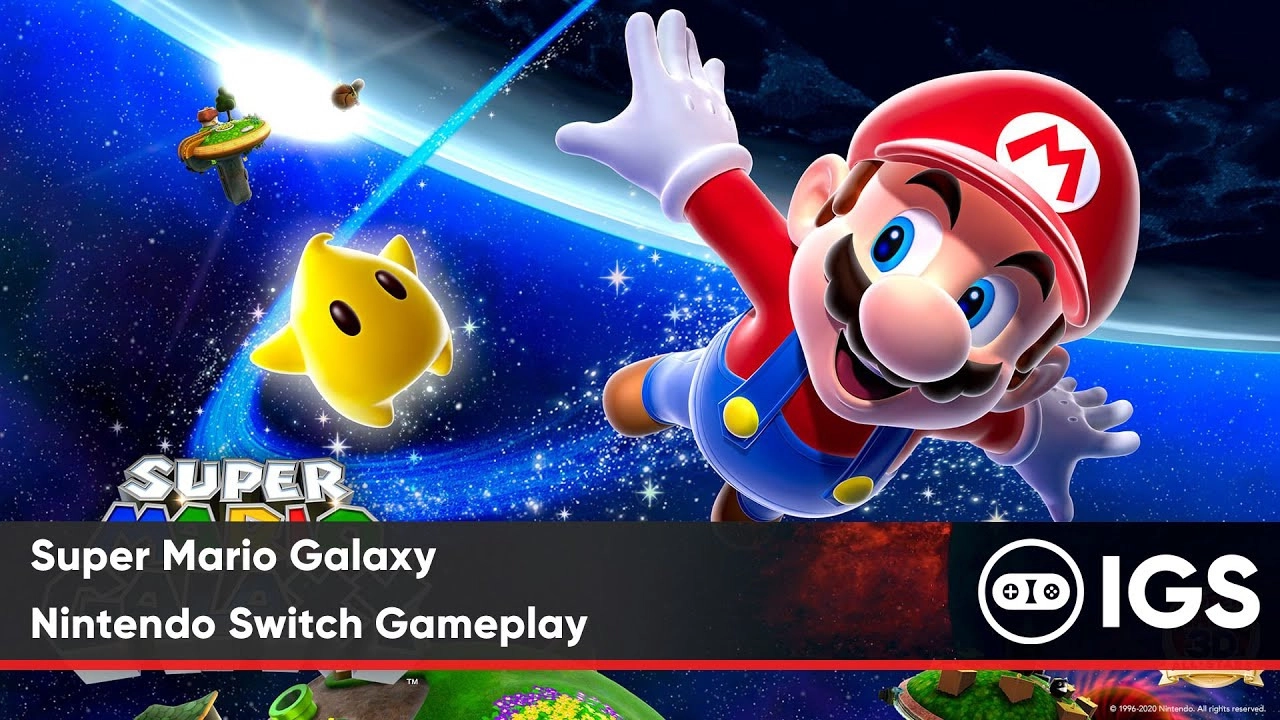 Игра Super Mario Galaxy + Super Mario Galaxy 2 (NS)