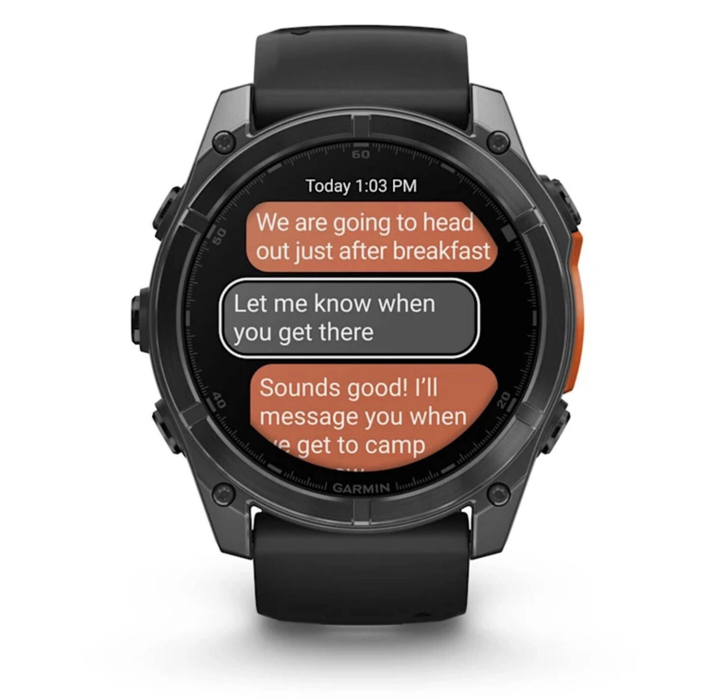 Смарт-часы Garmin Fenix 8 51mm Amoled (010-02905-00) Slate Gray with Black Silicone Band