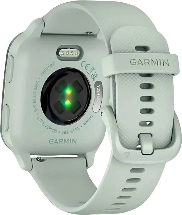 Смарт-часы Garmin Venu SQ 2 - 40 mm, Мятный, безель и ремешок мятного цвета