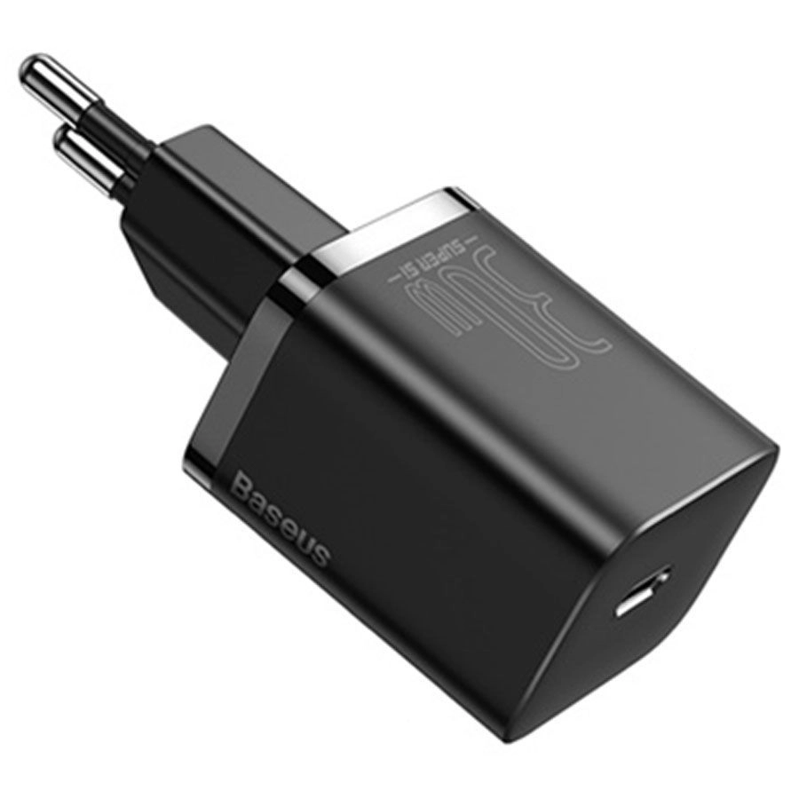 Зарядное устройство BASEUS Super Si USB-C, 3A, 30W, черный CCSUP-J01