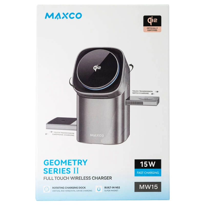Зарядная станция 3в1 Maxco MW15 Geometry
