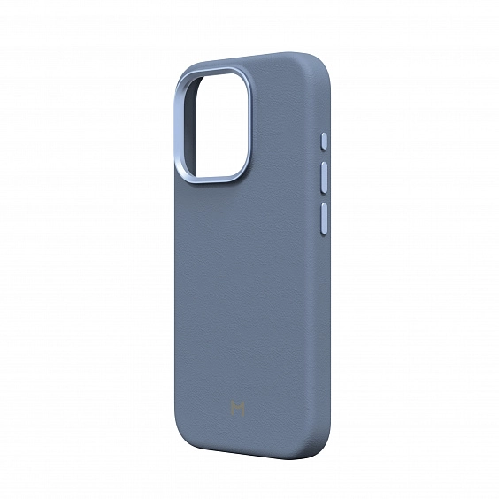 Чехол для iPhone 15 Pro Eco Leather Case Cobalt