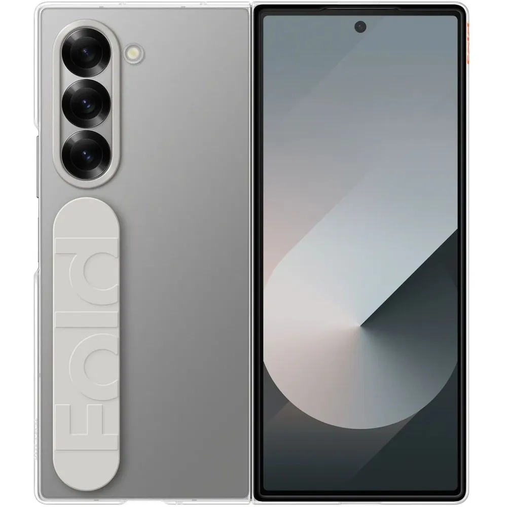 Чехол Samsung Silicone Case Z Fold6 Прозрачный