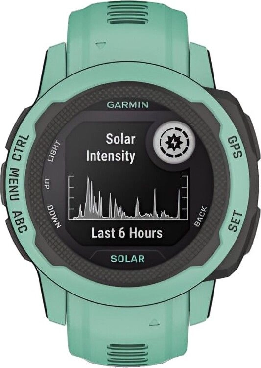Смарт-часы Garmin Instinct 2S Solar Standard Edition - 40 mm, цвет Neo Tropic