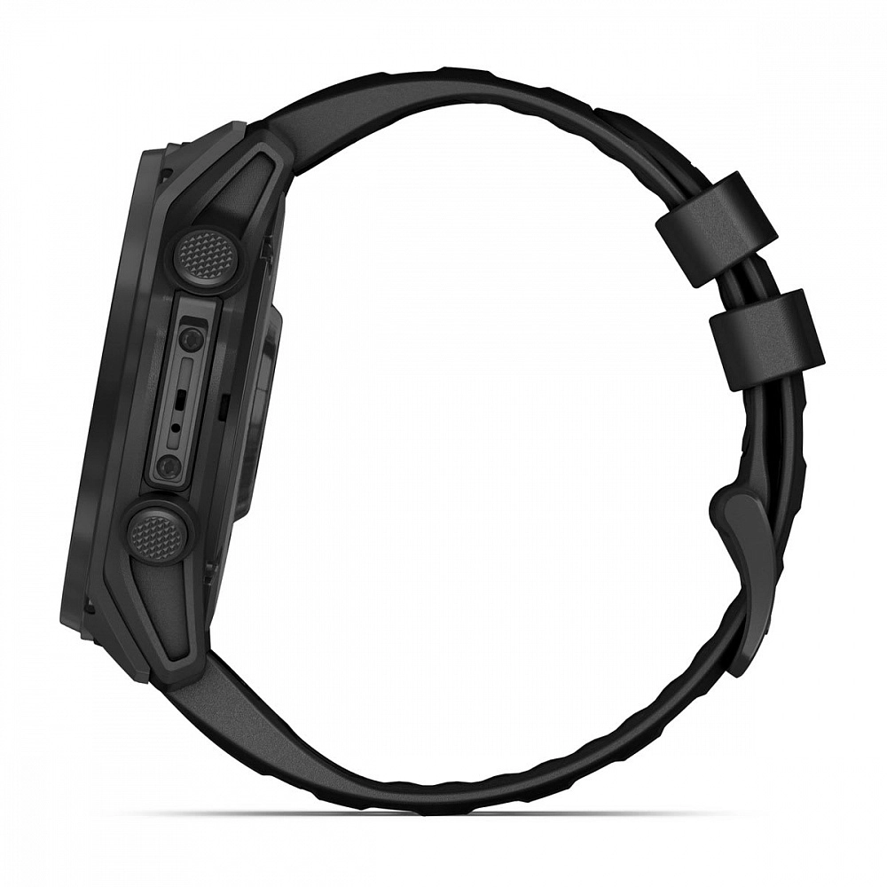 Смарт-часы Garmin Tactix 8 Solar Sapphire, AB Ultralight - 51 mm, Черный с черным ремешком (010-03407-00)