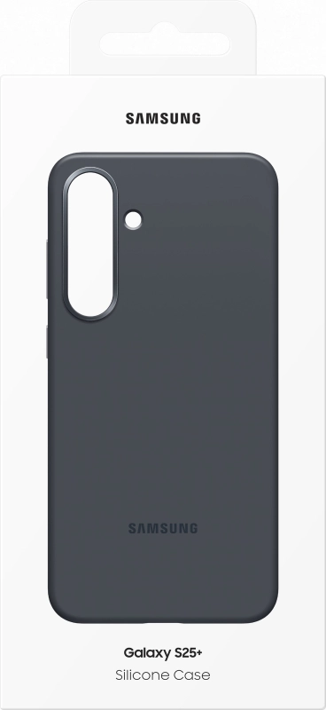 Чехол Samsung S25 Plus Silicone Case Черный