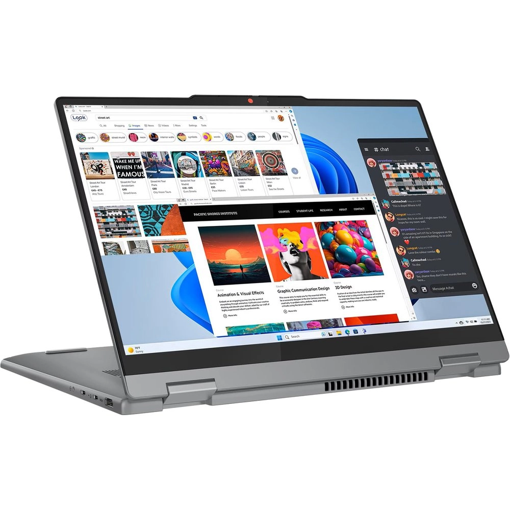 Ноутбук Lenovo IdeaPad 5 2-in-1 14IRH9 14", Intel Core i5, 16/1024 GB, Intel UHD Graphics (83KX0082RK) Серый