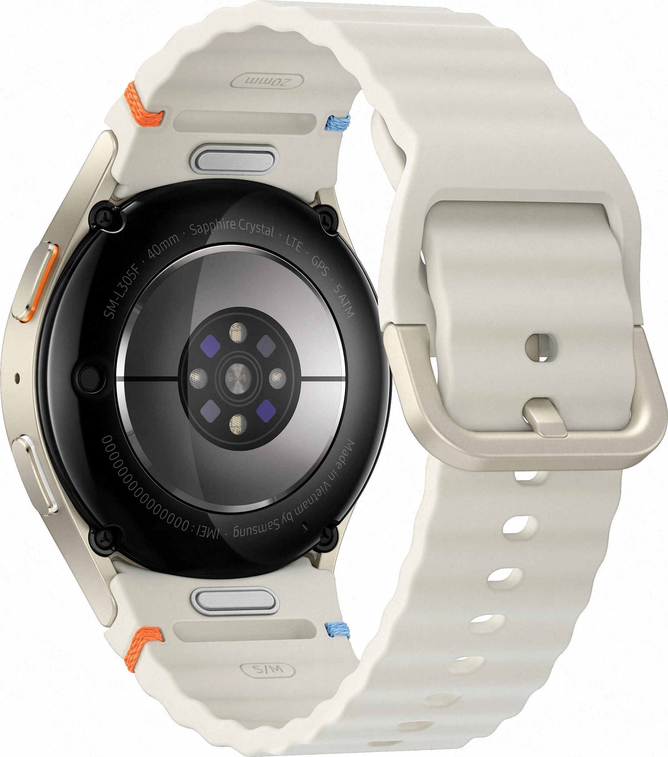 Смарт-часы Samsung Galaxy Watch7 LTE - 40 mm (SM-L305) Cream (Белое золото)