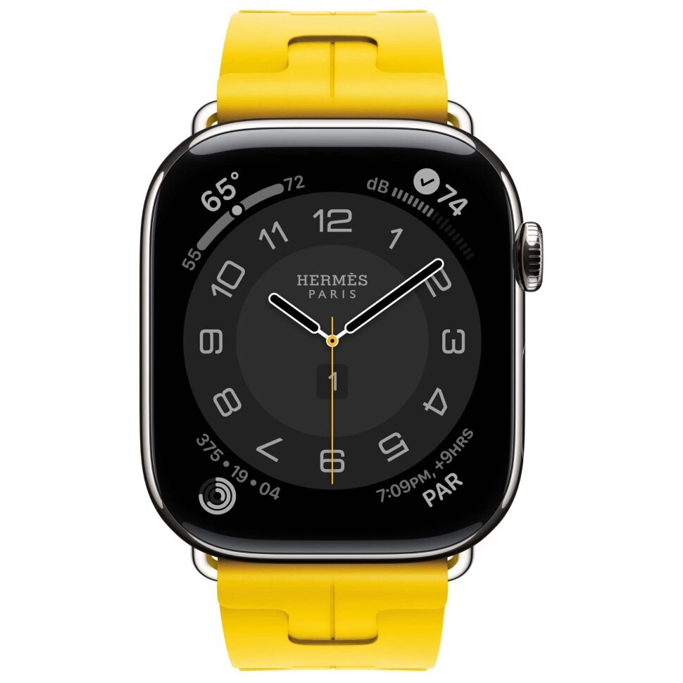 Смарт-часы Apple Watch S11 Hermes - 46 mm ремешок Kilim Single Tour Sun