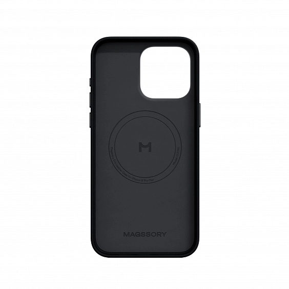 Чехол для iPhone 15 Pro Max Eco Leather Case Midnight