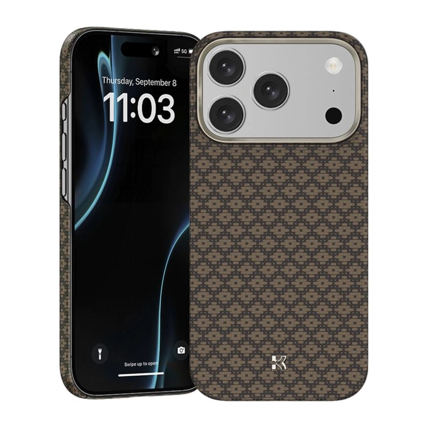 Чехол Benks ArmorAir ArmorGrid iPhone 17 Pro (Amber Gold | Золотой)