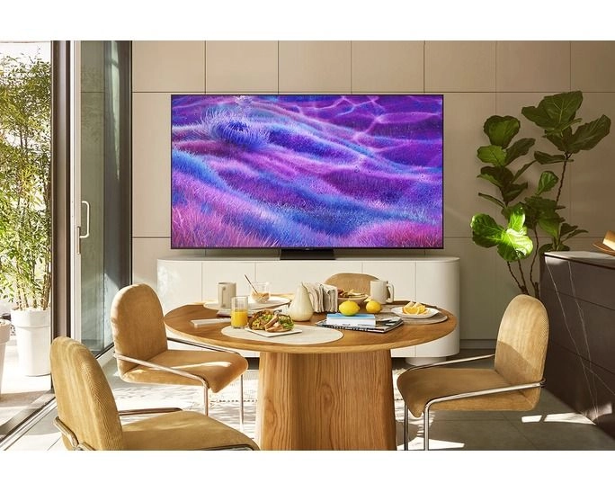 Телевизор Samsung QE85QN80FAUXRU 85" черный титан