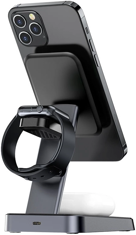 Беспроводная зарядная станция 15W 3в1 - AceFast E3