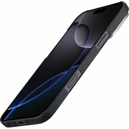 Чехол PITAKA Aries Tactile Woven Case для iPhone 16 Pro, принт NoProblemo