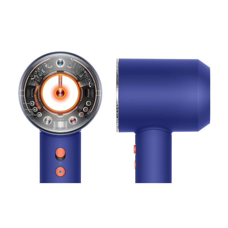Фен Dyson Supersonic Nural HD16 (Prussian Blue/Topaz Orange), с кейсом