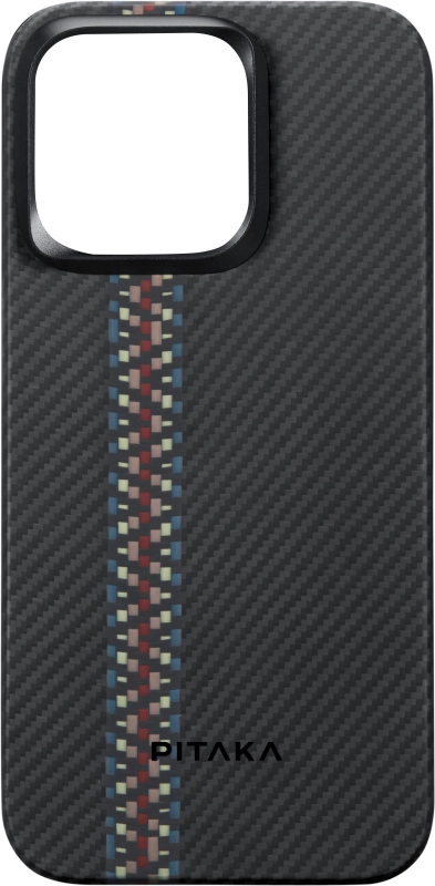 Чехол Pitaka Fusion Weaving MagEZ Case 4 для iPhone 15 Pro, рапсодия