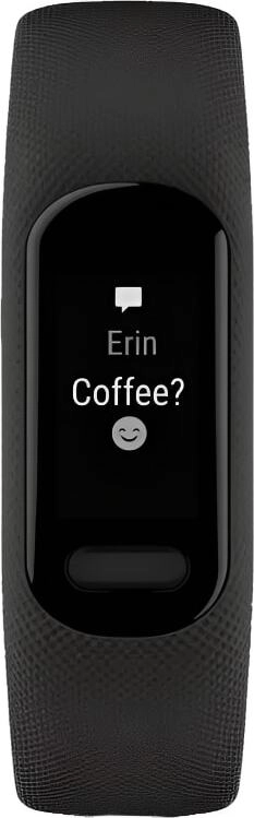 Фитнес-браслет Garmin Vivosmart 5 - 19 mm, Черный (размер S/M)