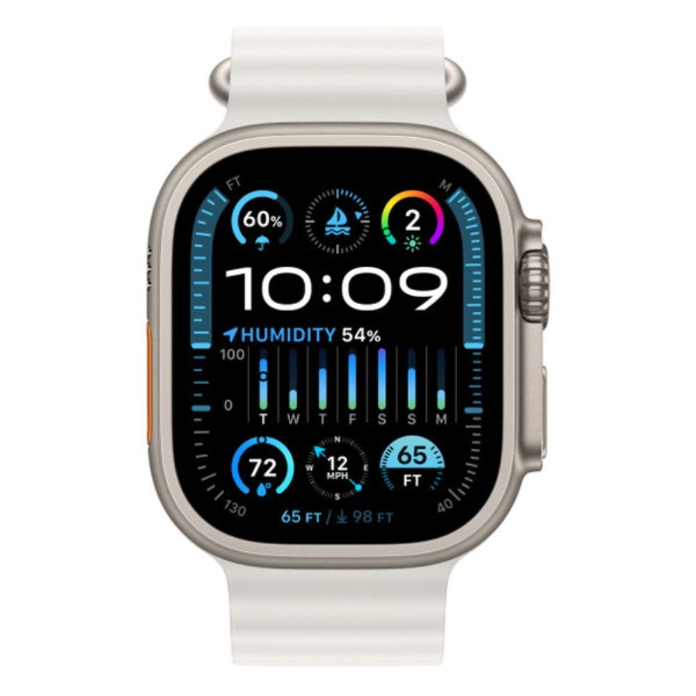 Ремешок Ocean Band для Apple Watch Ultra - 49mm белый