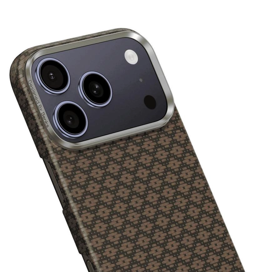 Чехол Benks ArmorAir ArmorGrid iPhone 17 Pro (Amber Gold | Золотой)