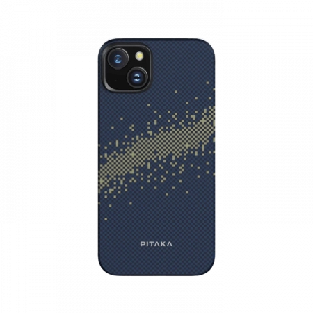 Чехол Pitaka StarPeak MagEZ 4 для iPhone 15 (6.1"), Milky Way Galaxy, Кевлар