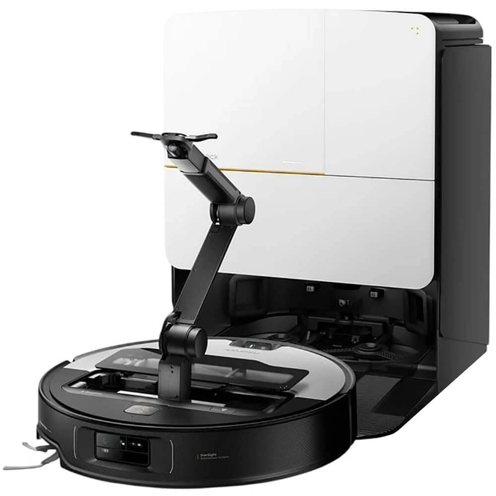 Робот-пылесос Roborock Saros Z70 с механической рукой OmniGrip и станцией самоочистки Серебристый
