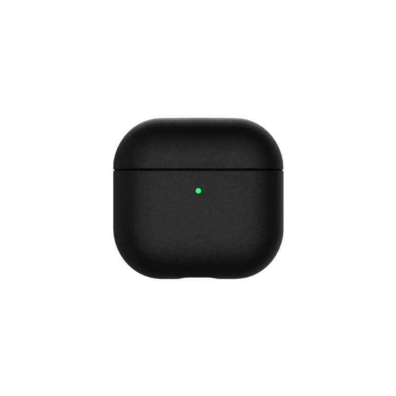 Чехол K-DOO LUXCRAFT Precision Protection for Airpods 4 премиальная кожа Черный